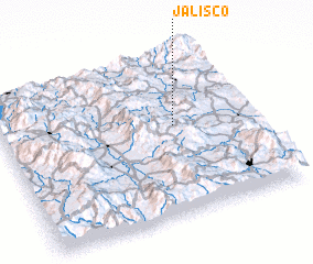 3d view of Jalisco