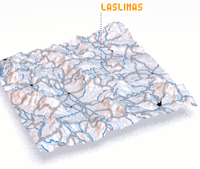 3d view of Las Limas