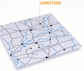 3d view of Johnstown