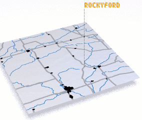 3d view of Rocky Ford