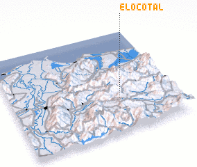 3d view of El Ocotal