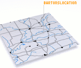 3d view of Bartons Location