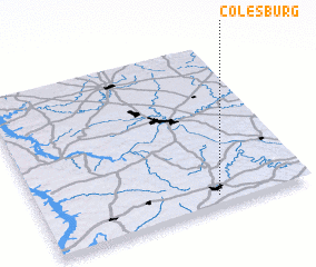 3d view of Colesburg