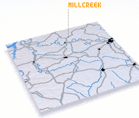 3d view of Mill Creek