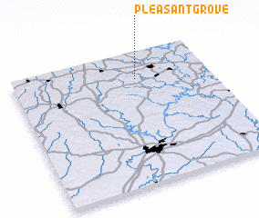 3d view of Pleasant Grove