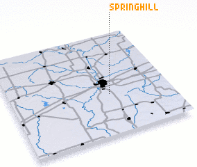 3d view of Spring Hill