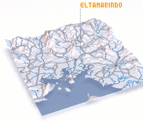 3d view of El Tamarindo