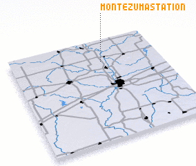 3d view of Montezuma Station