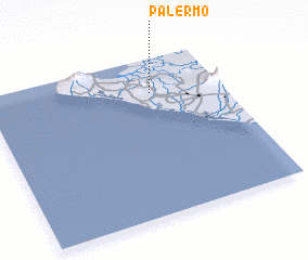 3d view of Palermo