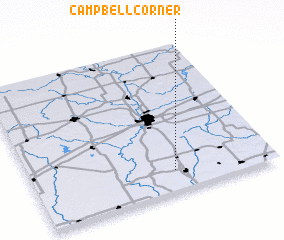 3d view of Campbell Corner