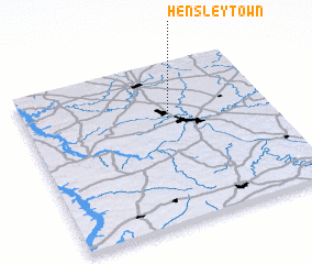 3d view of Hensleytown