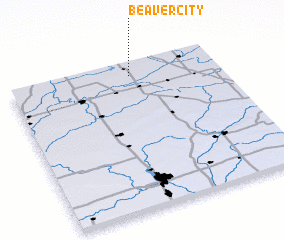 3d view of Beaver City