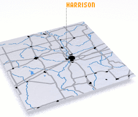 3d view of Harrison