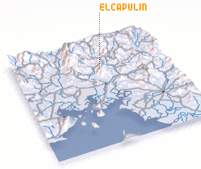 3d view of El Capulín