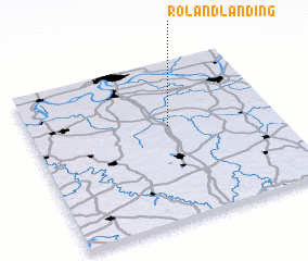 3d view of Roland Landing