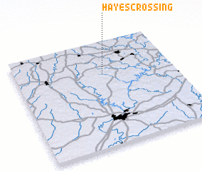 3d view of Hayes Crossing