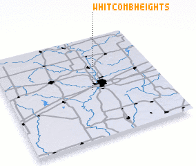 3d view of Whitcomb Heights