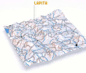 3d view of La Pita