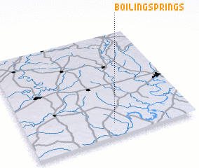 3d view of Boiling Springs