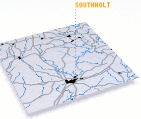 3d view of South Holt