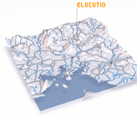 3d view of El Ocotio