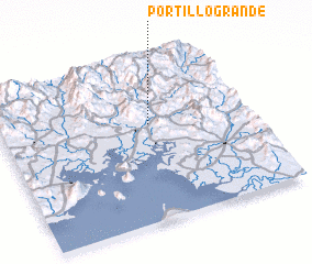 3d view of Portillo Grande