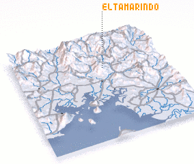 3d view of El Tamarindo