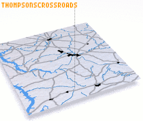 3d view of Thompsons Crossroads