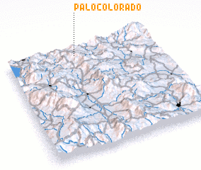 3d view of Palo Colorado