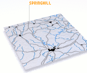 3d view of Spring Hill