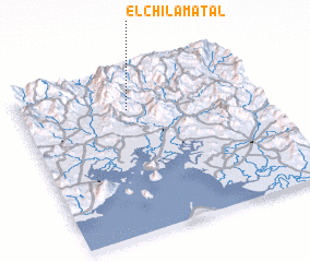 3d view of El Chilamatal