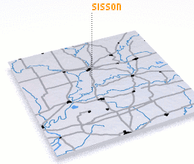 3d view of Sisson