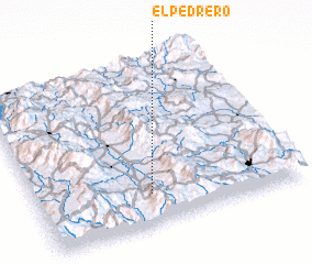 3d view of El Pedrero