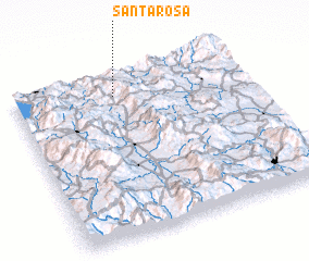 3d view of Santa Rosa