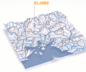 3d view of El Jobo