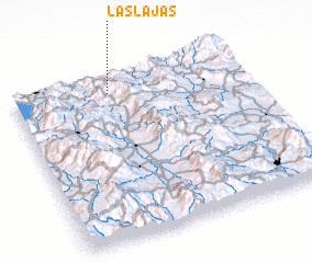 3d view of Las Lajas