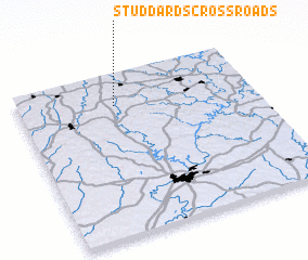 3d view of Studdards Crossroads