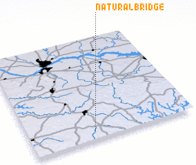 3d view of Natural Bridge