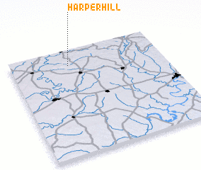 3d view of Harper Hill