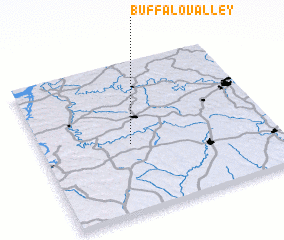 3d view of Buffalo Valley