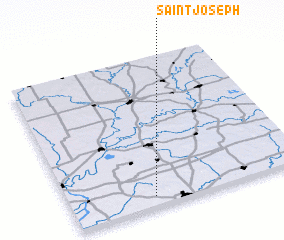 3d view of Saint Joseph