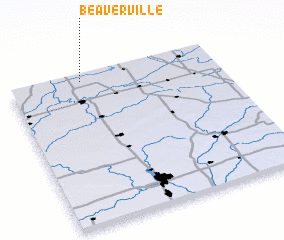 3d view of Beaverville