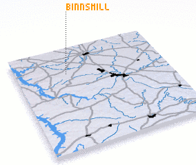 3d view of Binns Mill