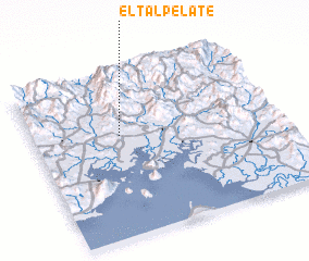 3d view of El Talpelate