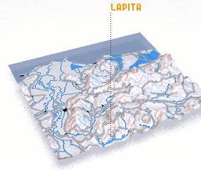 3d view of La Pita