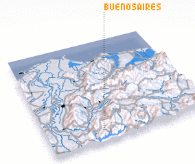 3d view of Buenos Aires