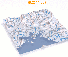 3d view of El Zorrillo