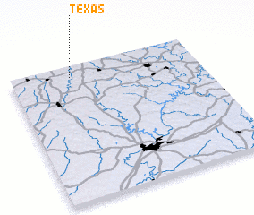 3d view of Texas