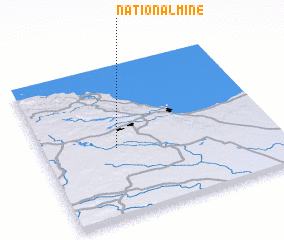 3d view of National Mine