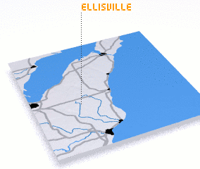 3d view of Ellisville